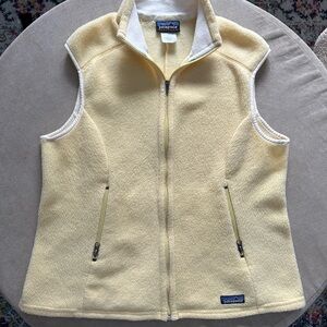 Vintage Patagonia Synchilla Women's Yellow Fleece Vest